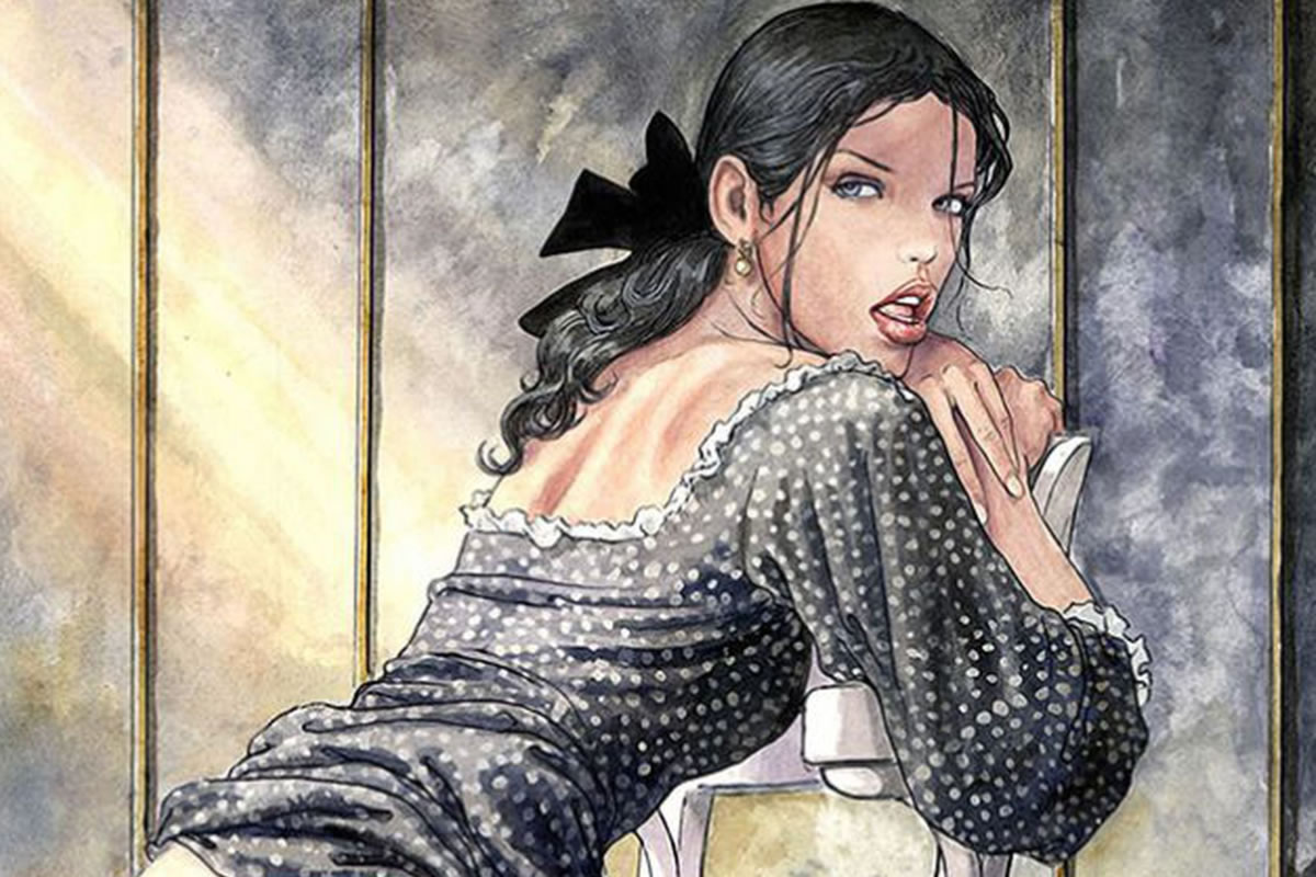Cómic erótico de Milo Manara