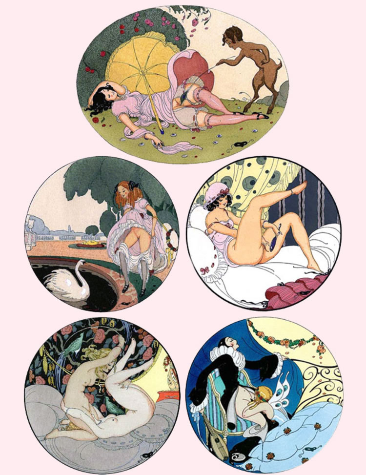 ilustracion erotica de gerda-wegener