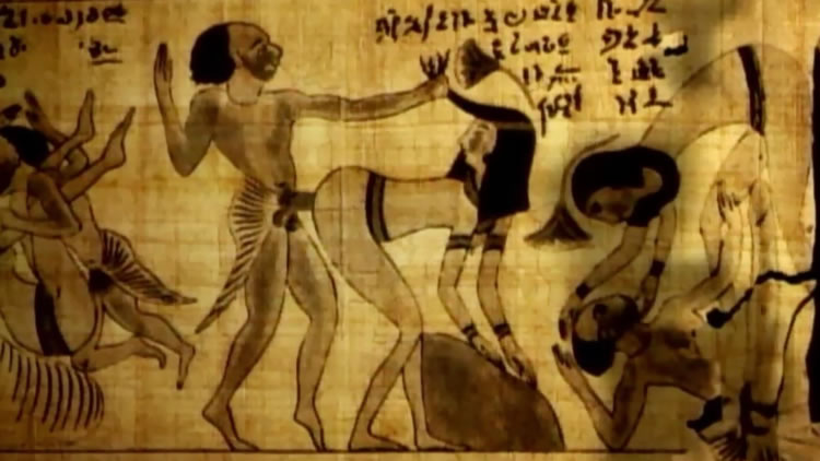 orgías en el Antiguo Egipto