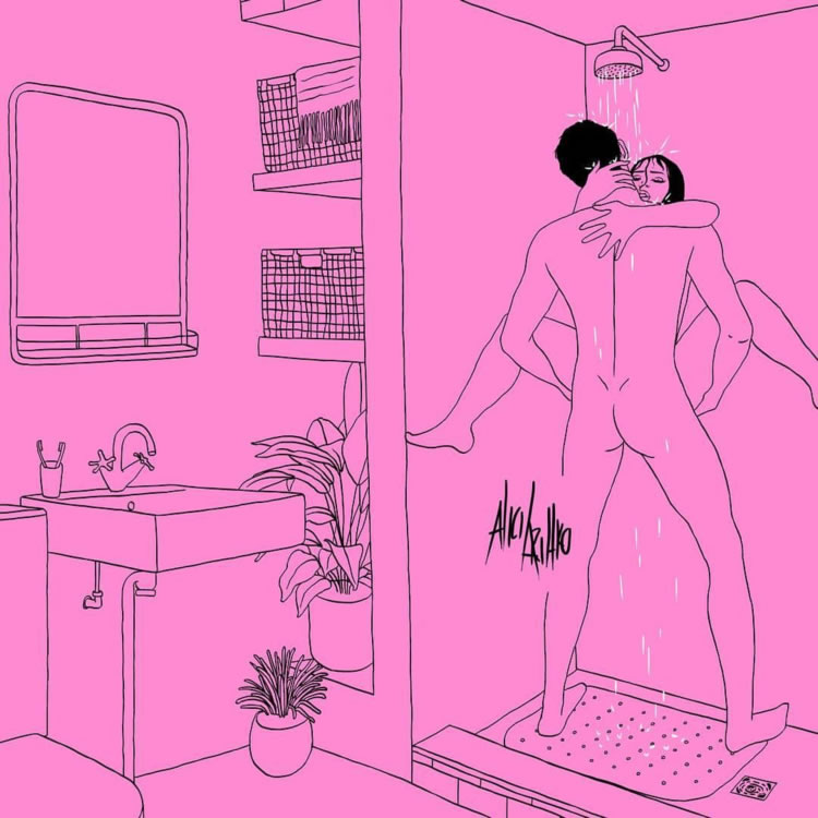 sexo en la ducha